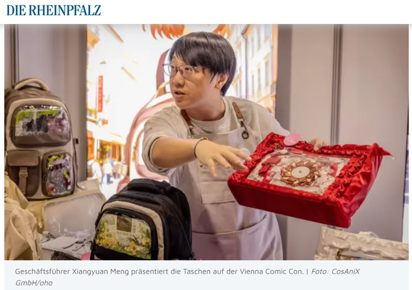 Maimarkt 2026: Speyerer Unternehmen setzt auf japanische Trendtaschen